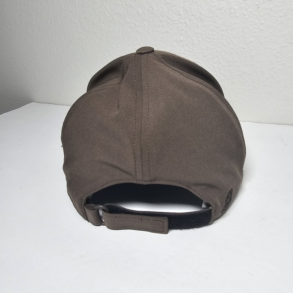 Babaton Aritzia Womens Brown Premier Crest Baseball Cap Hat One Size Adjustable - Picture 5 of 11
